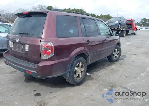 2007 Honda Pilot Ex-L z USA, uszkodzony, nr VIN 5FNYF28587B026595